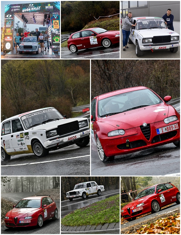 Póczik csapat és rally autók